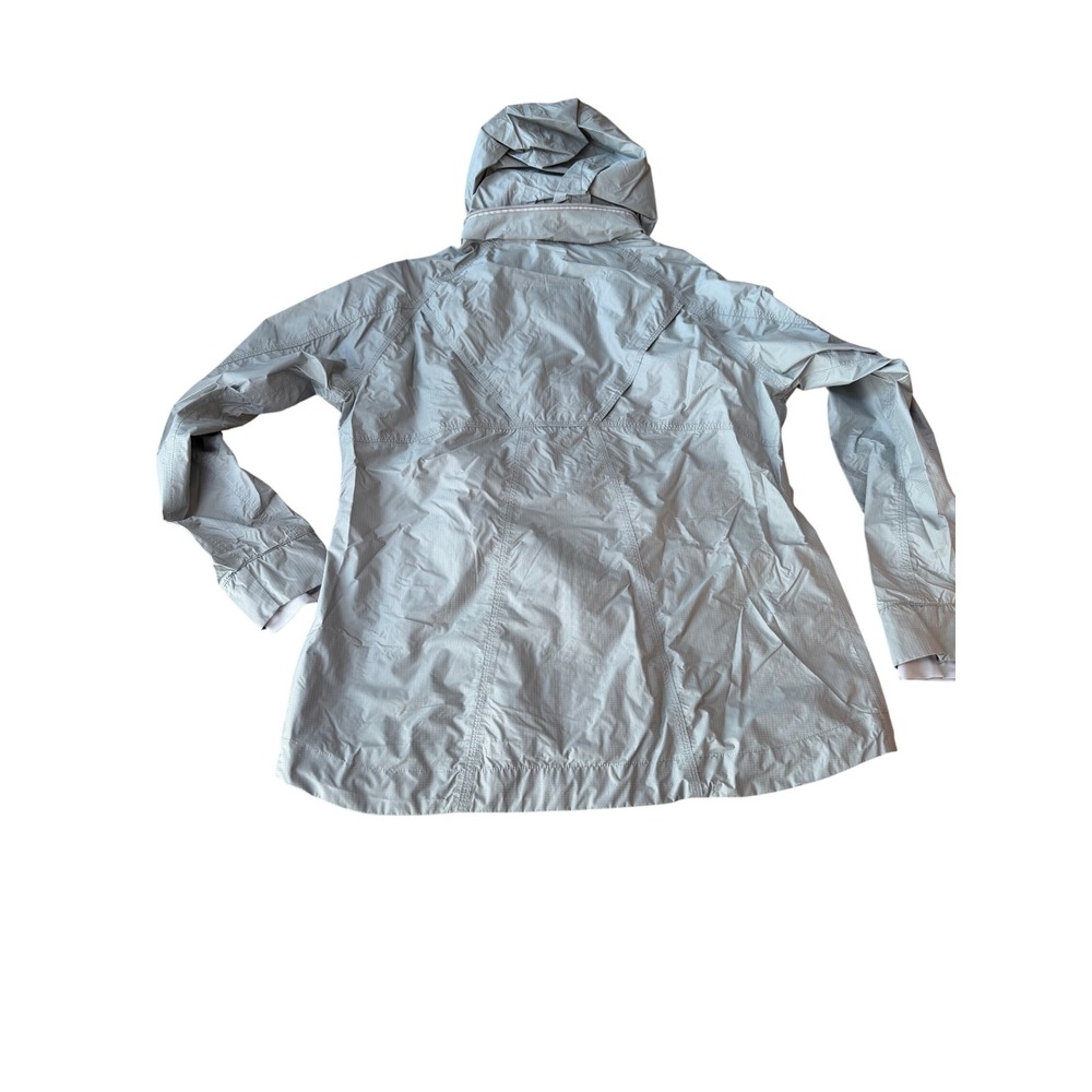 Avalanche Weather Shield Waterproof Shell Jacket Gray Hooded Womens XL